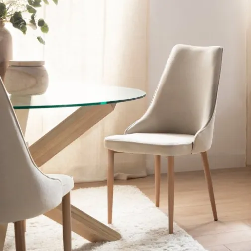 Klast Home Packs 4 Sillas>Agnes Beige