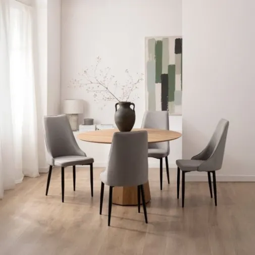 Klast Home Packs 4 Sillas>Agnes Gris