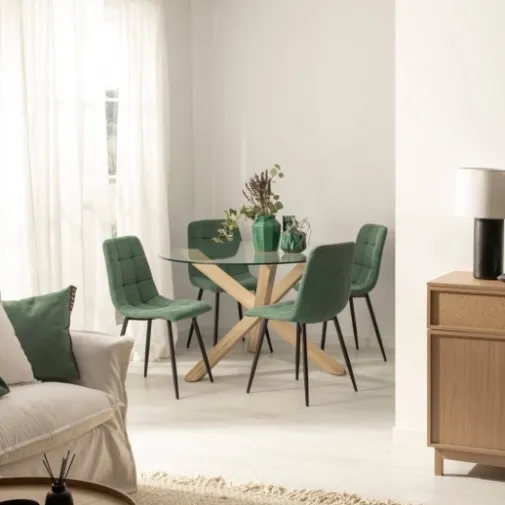 Klast Home Sillas De Comedor|Ver Todo En Sillas>Ailan Verde oscuro