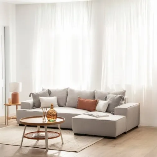 Klast Home Sofás Cama|Sofás Con Chaise Longue>Alan Gris