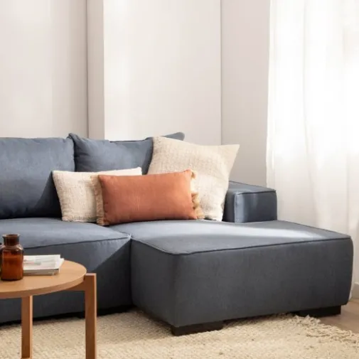 Klast Home Sofás Cama|Sofás Con Chaise Longue>Alan Azul