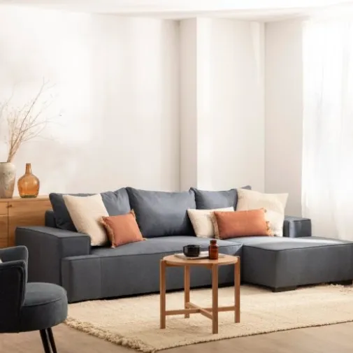 Klast Home Sofás Cama|Sofás Con Chaise Longue>Alan Azul