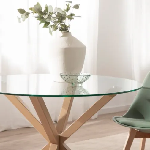 Klast Home Mesas De Comedor Y Cocina>Aras Cristal transparente