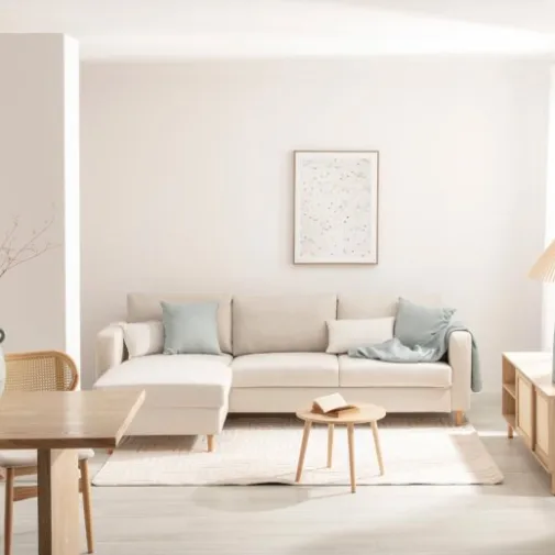 Klast Home Sofás Con Chaise Longue>Beth Beige