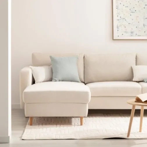 Klast Home Sofás Con Chaise Longue>Beth Beige