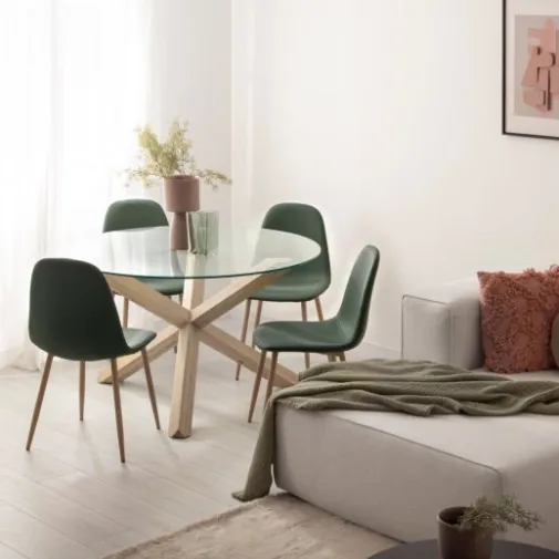 Klast Home Packs 4 Sillas>Elia Verde oscuro
