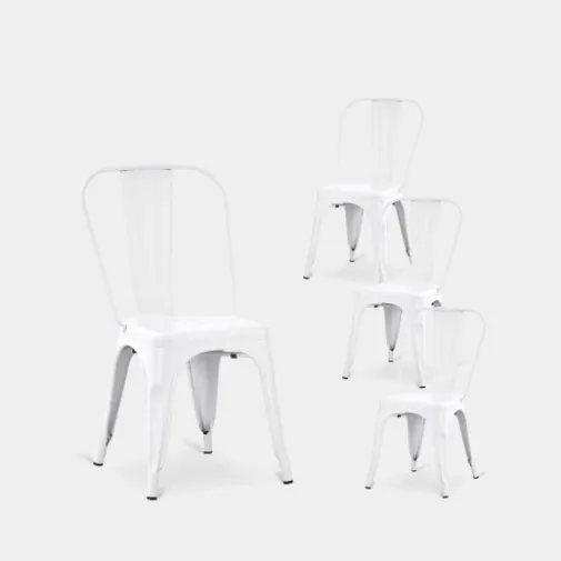 Klast Home Packs 4 Sillas>Hjorts Blanco