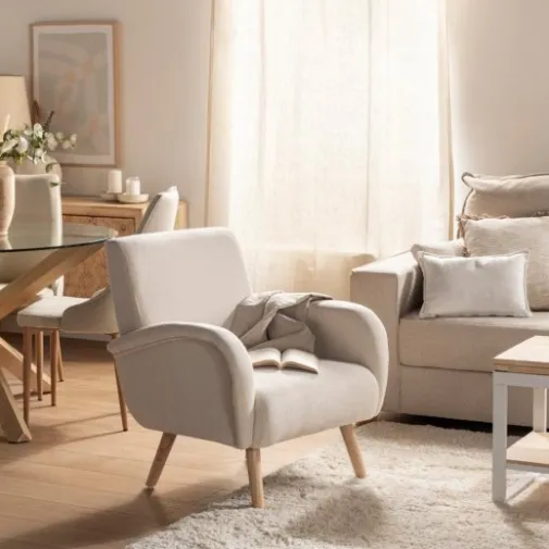 Klast Home Sillones Y Butacas|Butacas Para Dormitorio>Iraida Beige