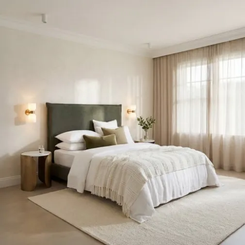 Klast Home Cabeceros De Cama>Louise Verde oscuro