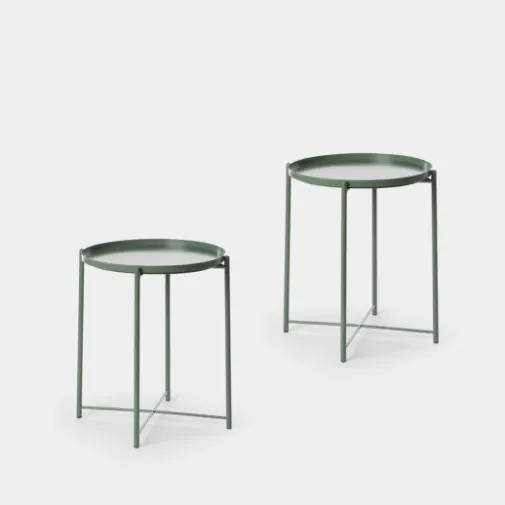 Klast Home Packs 2 Mesitas De Noche>Maika Verde oscuro