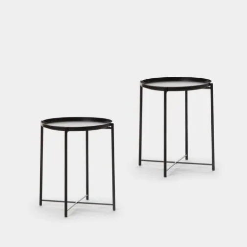 Klast Home Packs 2 Mesitas De Noche>Maika Negro