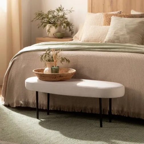 Klast Home Baúles Y Bancos Descalzadores|Ver Todo En Sillas>Mena Beige