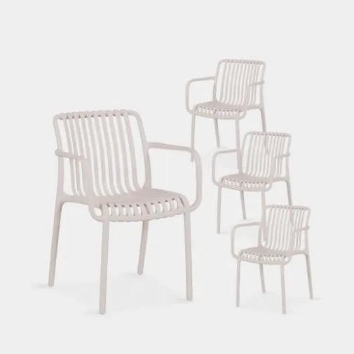 Klast Home Packs 4 Sillas>Ollie Beige