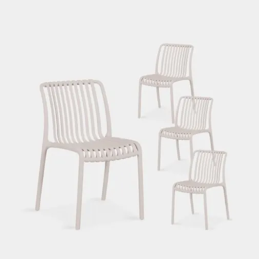 Klast Home Packs 4 Sillas>Ollie Beige