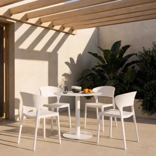 Klast Home Packs 4 Sillas>Serin Blanco