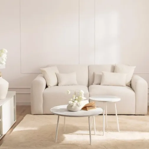 Klast Home Mesas Auxiliares>Siena Blanco