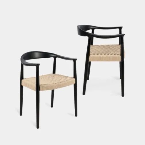 Klast Home Packs 2 Sillas>Thesa Negro
