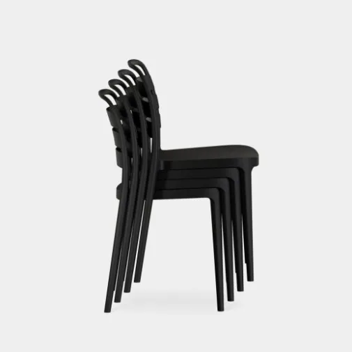 Klast Home Packs 4 Sillas>Zira Gris antracita
